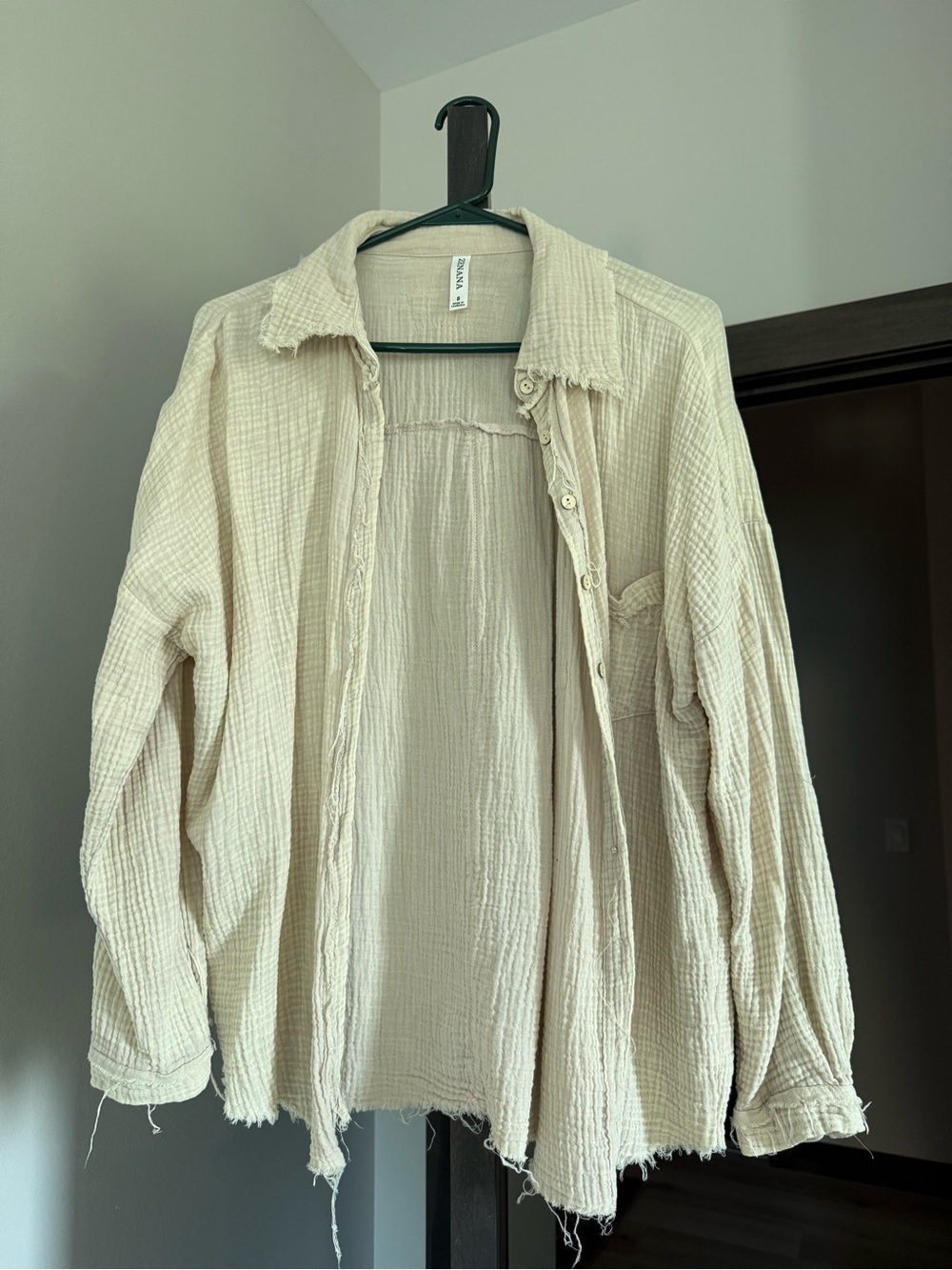 Zenana button up lightweight